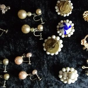 Vintage earrings and pendants